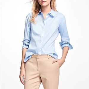J. Crew light blue fitted button down, Small